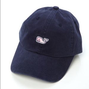 Vineyard Vines Whale Logo Baseball Cap Navy